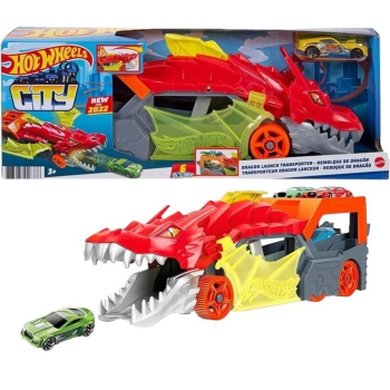 Hit Wheels City Transporter Dragon